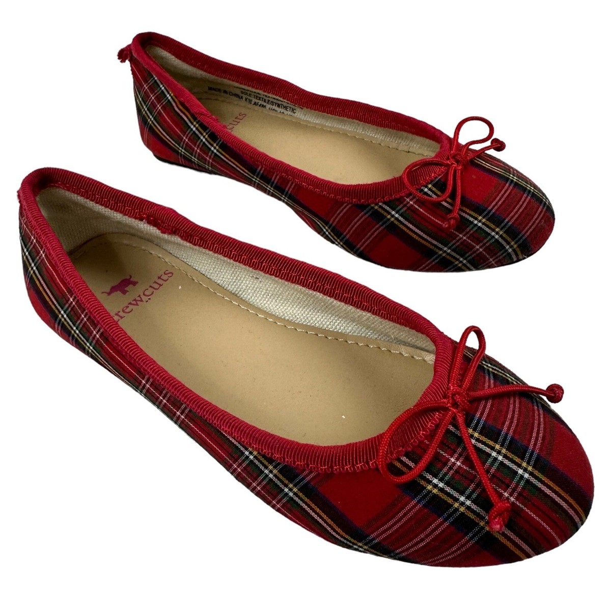 J Crew Red Tartan Plaid Flats J Crew Tartan Flats J Crew Smoking