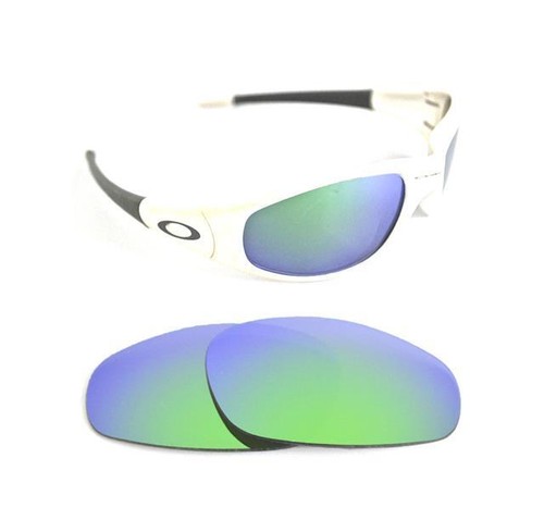 NEW POLARIZED CUSTOM GREEN LENS FIT OAKLEY STRAIGHT