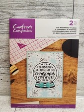 Crafters Companion Christmas It's Beginning to Look Clear Acrylic Stamp