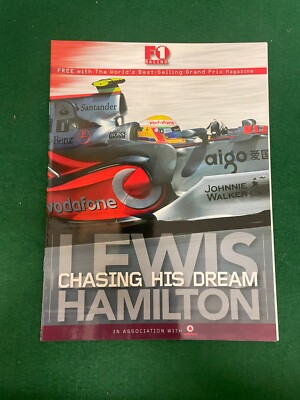 F1 RACING LEWIS HAMILTON CHASING HIS DREAM SPECIAL SUPPLEMENT 35 PAGES