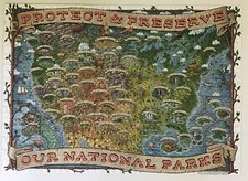 Complete 1000 Piece USA National Park Puzzle, Protect Preserve