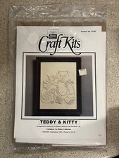 Better Homes  Gardens Craft Kit Teddy  Kitty 27586 New