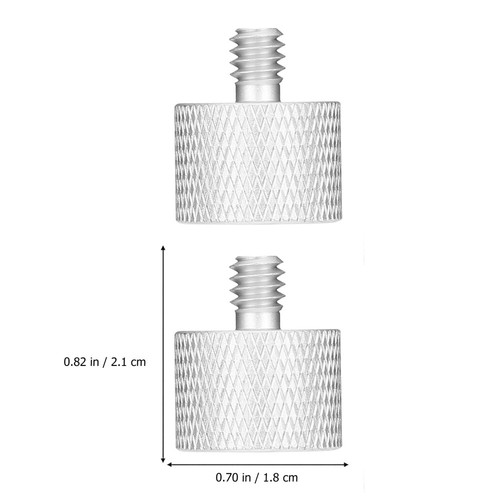 3 PCS Übertragungsschraube Mikrofon-Schraubadapter Kreative Gewindeadapter - Zdjęcie 4 z 12