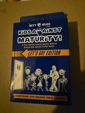 Kids Against Maturity! Let’s Go! Edition.  NEW.  200 Cards. A Nutty Heads Game