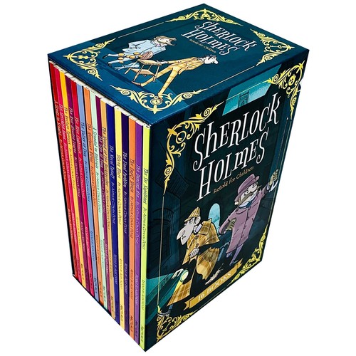 The Sherlock Holmes Retold for Children Collection 16 Books Box Set NEW Pack - Picture 4 of 5