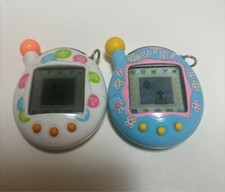 Bandai Jinsei Enjoy Tamagotchi Plus Beads White Guts Blue Set of 2