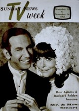 TV Guide 1968 Get Smart Wedding Issue Don Adams Barbara Feldon TV Week MINT COA 
