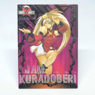 028 JAM KURADOBERI Guilty Gear X CARD ARC SYSTEM WORKS Arcade GAME SAMMY