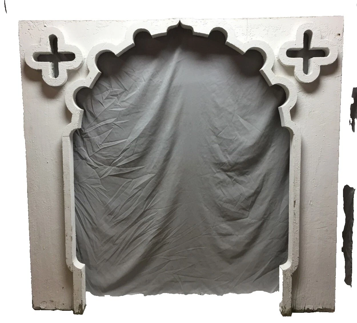 White Gothic antigüedades arquitectónicas y para Jardín