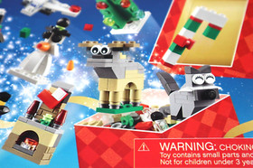 LEGO 40222 24-In-1 Christmas Builds, Holiday Countdown NISB RETIRED