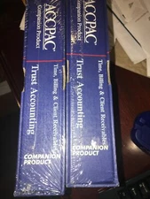 RARE BRAND NEW Accpac Plus Accounting Companion Product. TRUST ACCOUNTING.