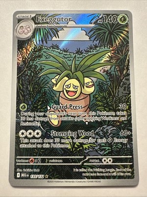 Exeggutor 135/132 ME01: Mega Evolution Illustration Rare Full Art Pokemon