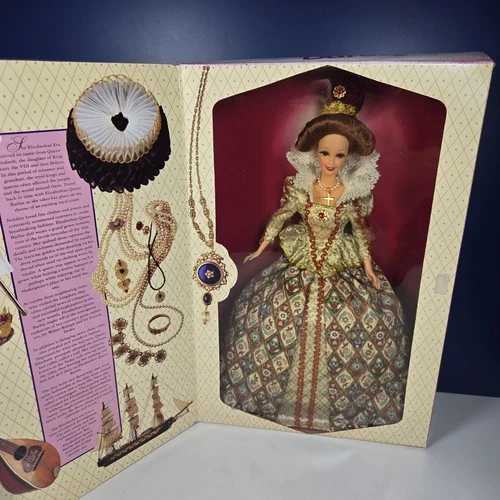 Vintage 1994 The Great Eras Collection Elizabethan Queen Barbie Doll NRFB 12792