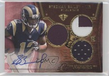 2013 Topps Triple Threads Rookie Auto Relics Ruby 13/15 Stedman Bailey #103 02qo