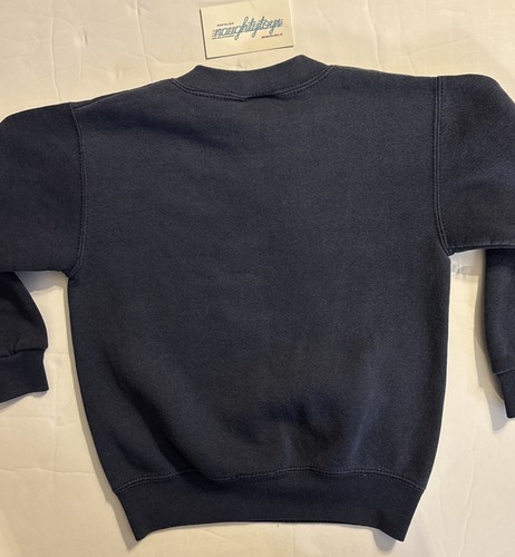 Vtg New England Patriots Sweatshirt 1999 Blue Football NFL Kids Youth Lg 90’s - Picture 10 of 14