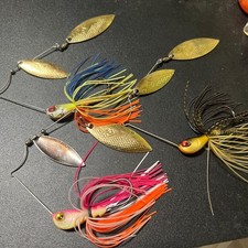 RAID JAPAN Level Spin 1/2oz Lure Set of 3, Used, Fishing Hard Bait