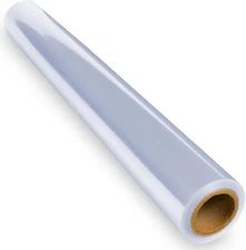 Clear Cellophane Wrap Roll (16 in x 110 ft) - Cellophane Roll - Clear Wring