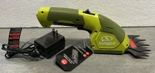 SUN JOE HJ604C 7.2-VOLT CORDLESS GRASS SHEARS TRIMMER W/ BATTERY CHARGER