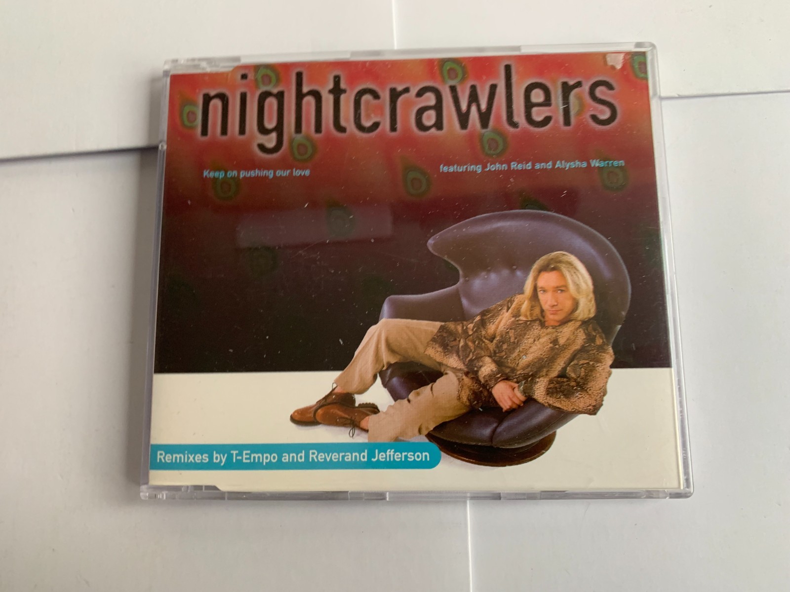 Nightcrawlers - Keep on Pushing Our Love 5 Track CD Single 1996 MINT/EX
