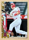 Mike Trout 2020 Topps Gold Star #1 baseball card Angels