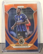 2025 Panini Prizm FIFA Club World Cup Red Prizm /199 Marcus Thuram #92