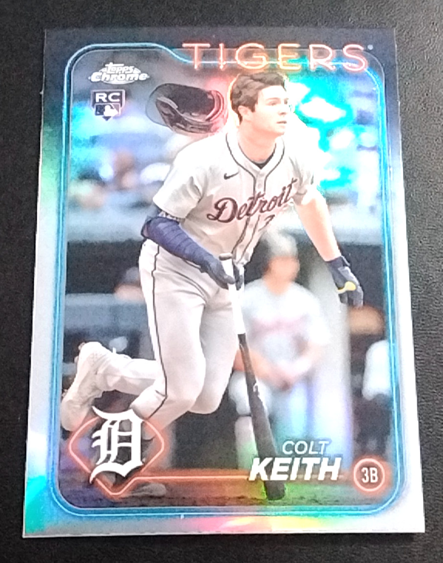 2024 Topps Chrome Update #USC8 Colt Keith Rookie Refractor Detroit Tigers.   H75