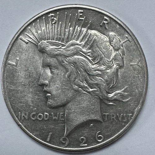 1926-S Peace Silver Dollar US Coin 90% Silver