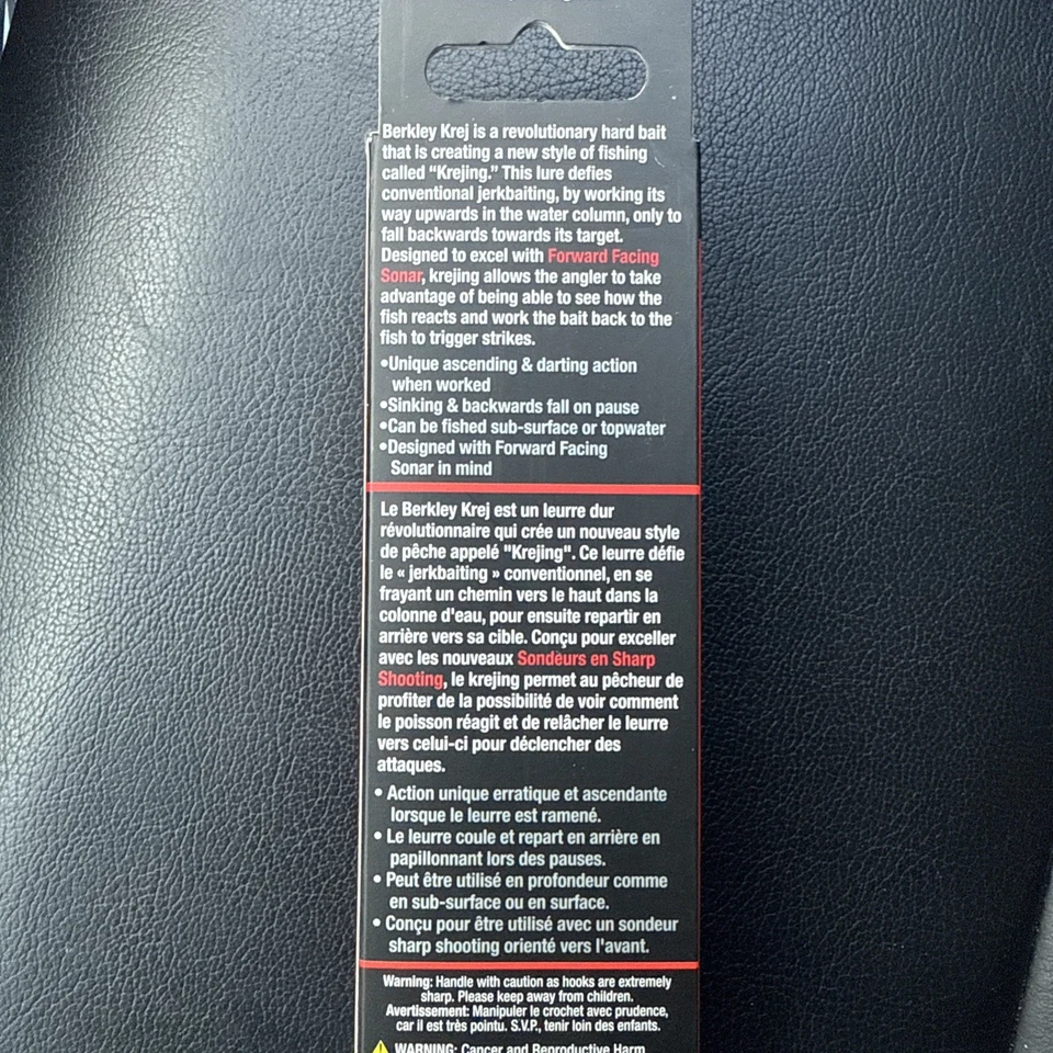 Señuelo de pesca Berkley KREJ 100 Stunna Shad cebo duro Foto 2 de 4