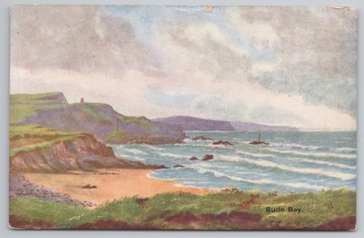 Bude Bay Cornwall Küste Küste W Faulkner Serie 1702 Topographie Edwardian