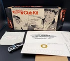 Vtg 1970 HOT WHEELS Club Kit - MUSTANG BOSS HOSS Silver Special Redline BOX Cert