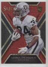 2014 Panini Select Rookies Red Mojo Prizm 12/75 George Atkinson III #199 1u6