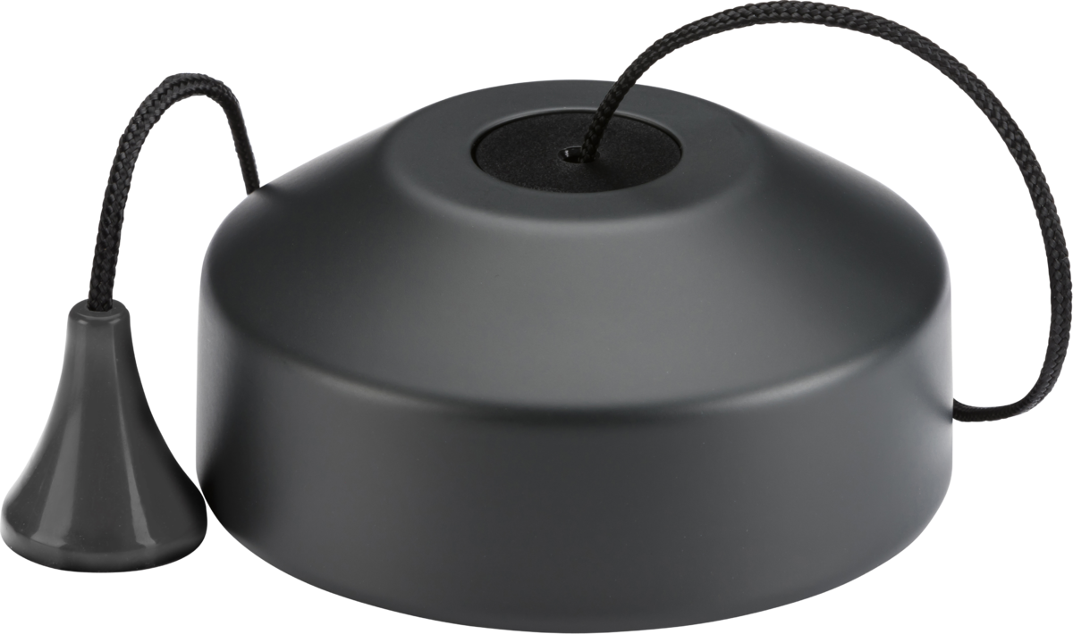 (W2.2) 8300AT - Knightsbridge 10AX 2-way Pull Cord Switch - Anthracite
