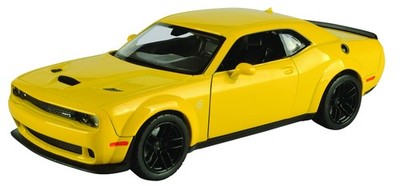 2018 Dodge Challenger SRT Hellcat Widebody Yellow 8 x 3 x 2.75 inches, 