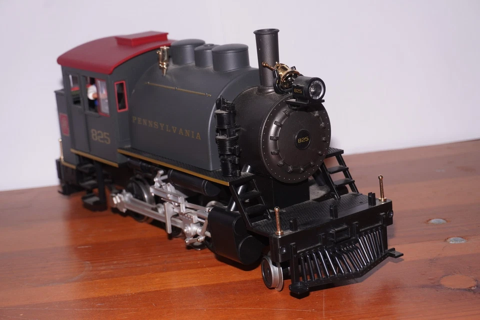 Bod / 7] PIKO G Scale U. Steam Locomotive Semi-Truck Tank 2 6 0T PRR + Sound / - Image 4 of 4