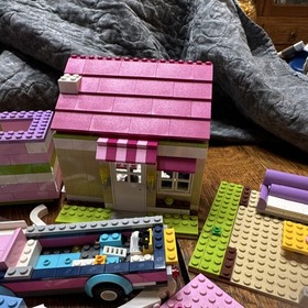 Misc LEGO Friends partial sets & pieces; Dolphin Cruiser,Olivia&rsquo;s House, Balloon