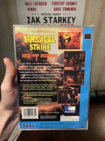 Surgical Strike-Sega CD - Complete CIB - W/Manual, Case & Game