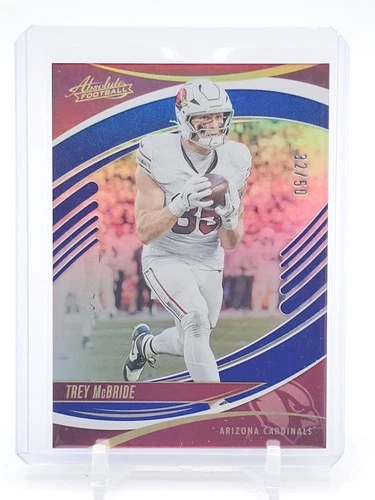2025 Panini Absolute Football Spectrum Blue Trey McBride #83