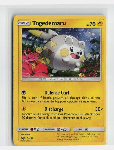 Togedemaru - SM09 Holo Promo Sun & Moon Promo Pokemon Near Mint
