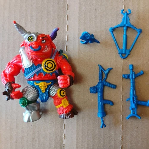 Groundchuck 100% Complete Teenage Mutant Ninja Turtles 1991 Playmates Vintage