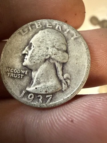 1937- P Washington Quarter 90% Silver #1