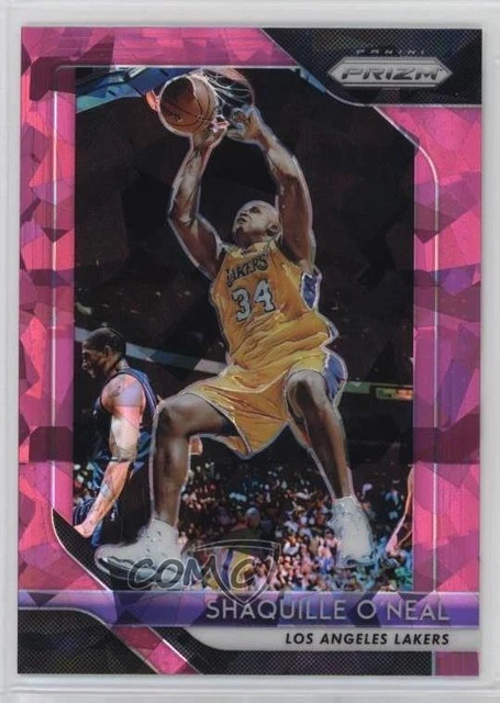 2018-19 Panini Prizm Pink Ice Prizm Shaquille O'Neal #35 HOF