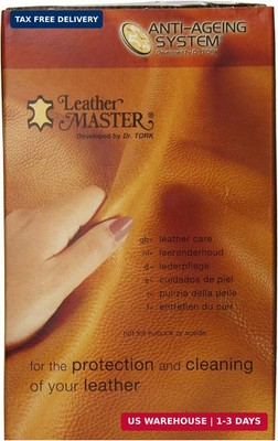 Leather Master Leather Care Kit (150ml) - All Purpose Leather Cleaner, Condition