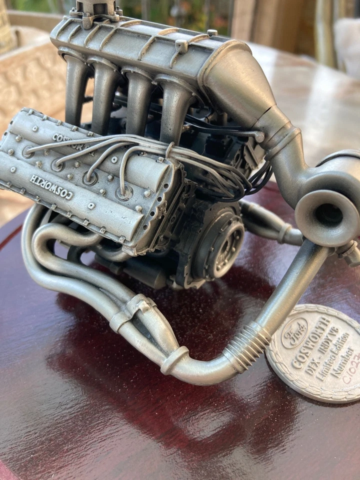 Ford Cosworth Turbo Engine Model Edizione limitata V8 Turbo Engine ILmor Indy Series. - Immagine 2 di 4