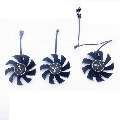 For Seven Rainbow iGame GTX960 1060 1070 1080 Three Fan U Graphics Card Fan New