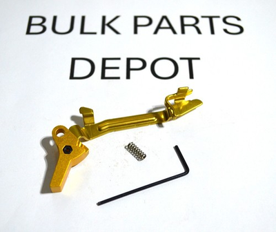 #ad Glock Flat Trigger Assembly with Bar Gen 3 4 17 19 22 23 26 PSA Dagger $34.96