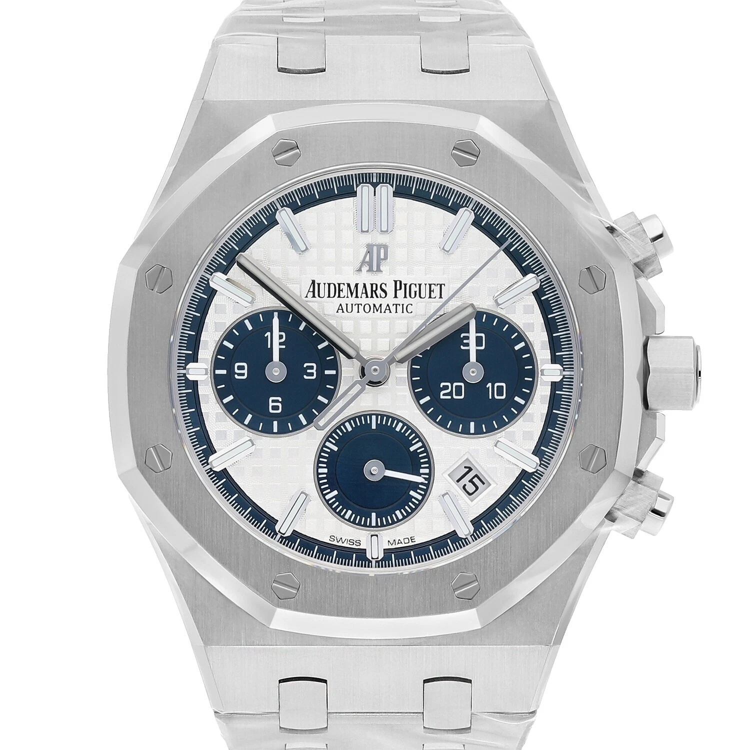 Audemars Piguet Royal Oak Stainless Steel Band Wristwatches