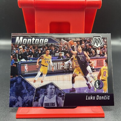 2019-20 Panini Mosaic Luka Doncic Montage Dallas Mavericks #20