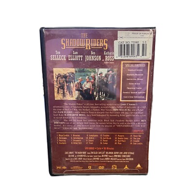 The Shadow Riders DVD Movie Tom Selleck Sam Elliott Ben Johnson