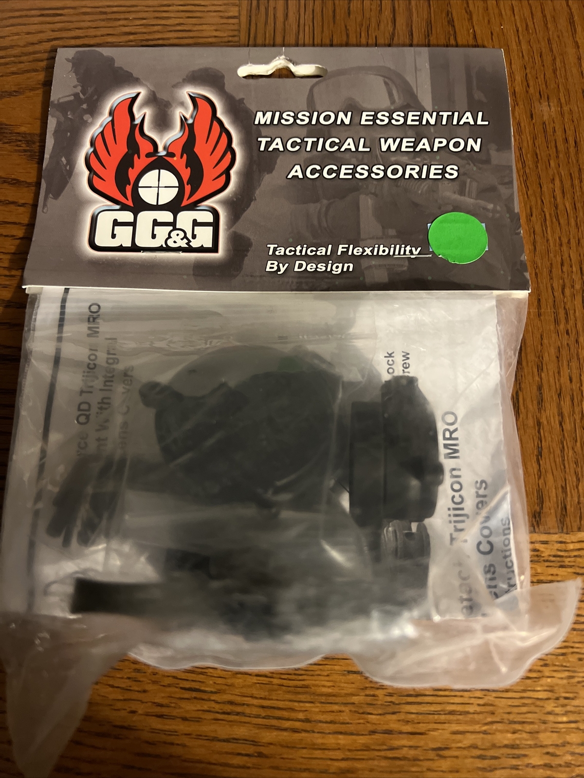 GG&G Quick Detach Trijicon MRO Scope Mount with Lens Covers eBay