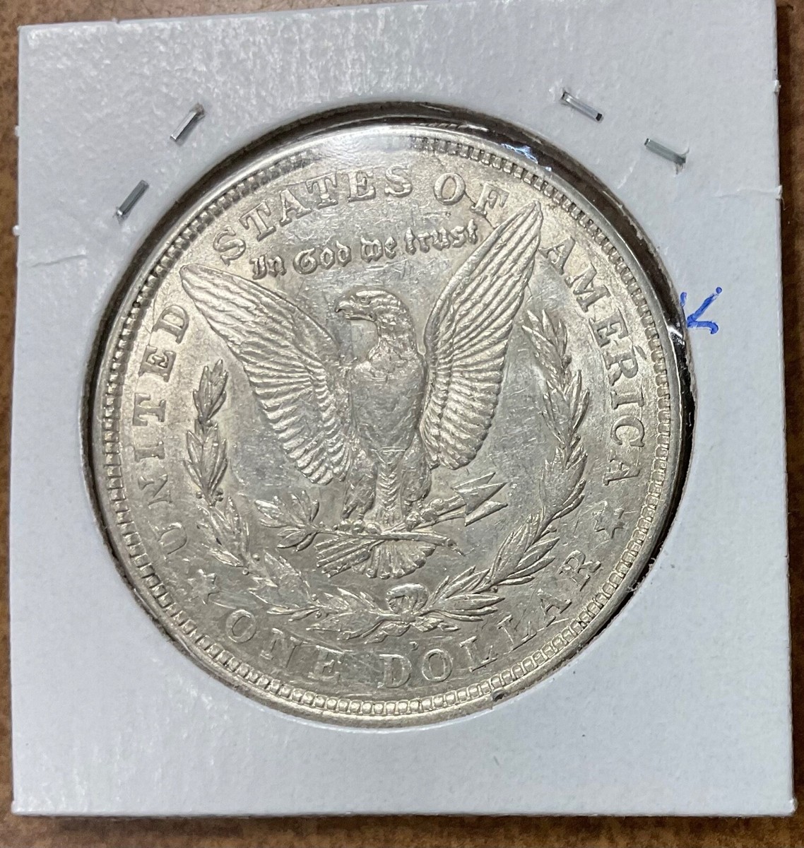1921-D MORGAN SILVER DOLLAR VAM 1B1 